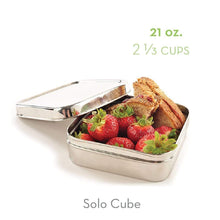 Load image into Gallery viewer, Stainless Steel Solo Cube Lunch Box
