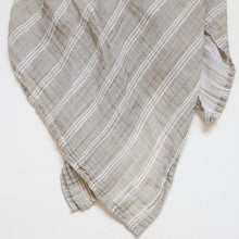 Load image into Gallery viewer, Organic Cotton Baby Swaddle Blanket - Desert Mist
