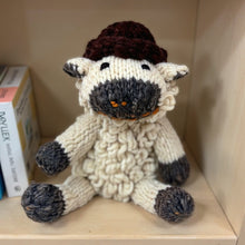 Load image into Gallery viewer, Finn + Emma Handmade Wool Knit Stuffy Buddy  | Sawyer the Sheep
