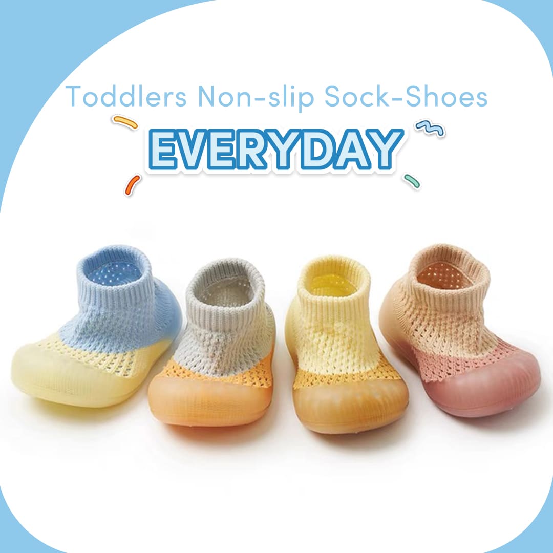 Everyday Toddler Sock-Shoes – Non-Slip, Recycled Nylon