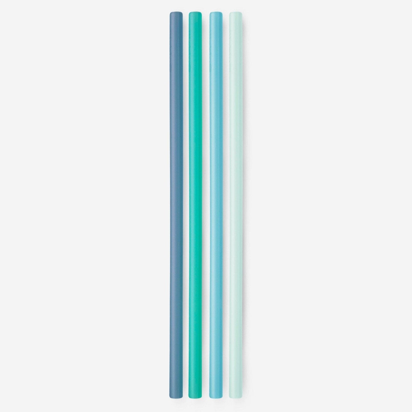 Extra-Long Reusable Silicone Straws, 4pk and 12pk