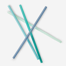 Load image into Gallery viewer, Extra-Long Reusable Silicone Straws, 4pk and 12pk
