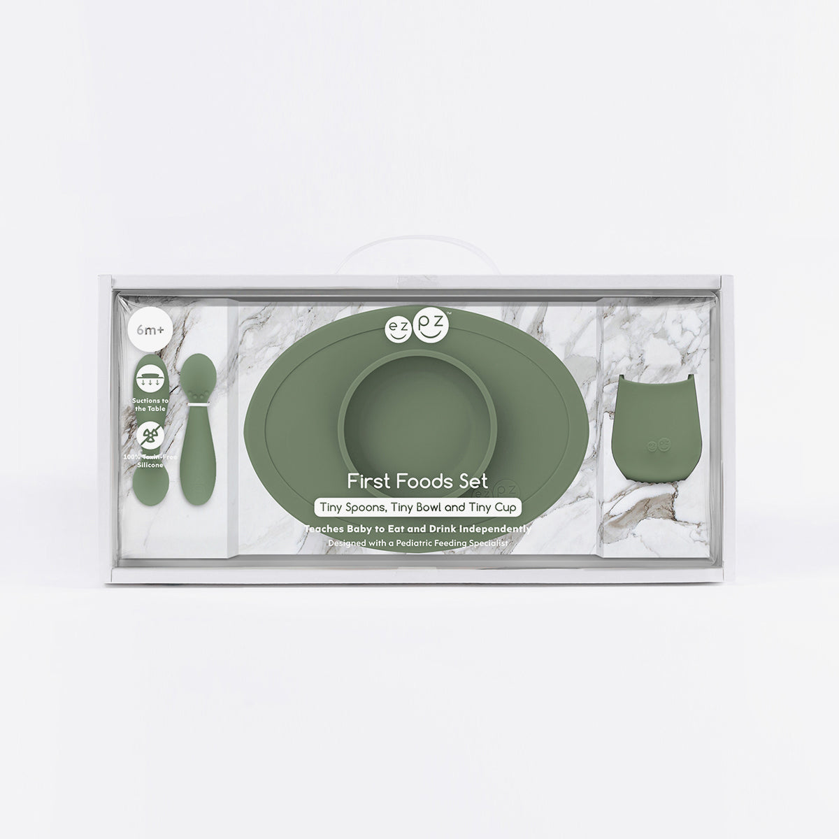 EZPZ First Foods Set – Non-Toxic & Eco-Friendly Baby Feeding Essentials