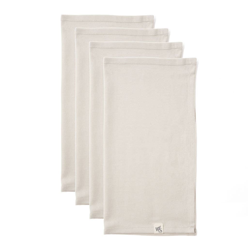 Eco-Friendly Cloth Napkins – Organic Cotton (4-Pack)