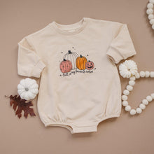 Load image into Gallery viewer, Fall Is My Favorite Color Organic Cotton Sweatshirt Romper
