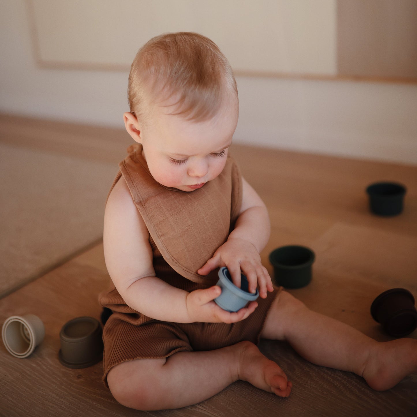 Mushie Organic Cotton Muslin Bib