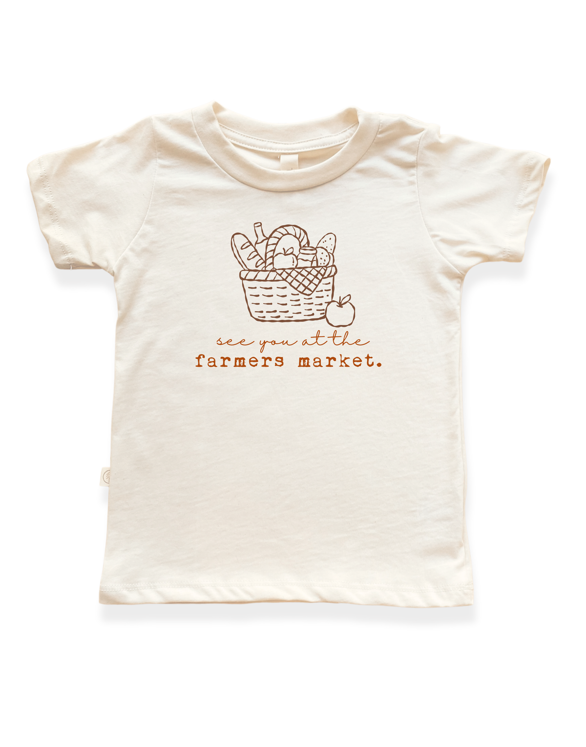 Farmers Market Organic Cotton Kids T-Shirt – Short Sleeve, 2T–12Y
