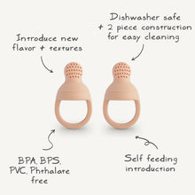 Load image into Gallery viewer, Silicone Fresh Food Feeder 2-Pack
