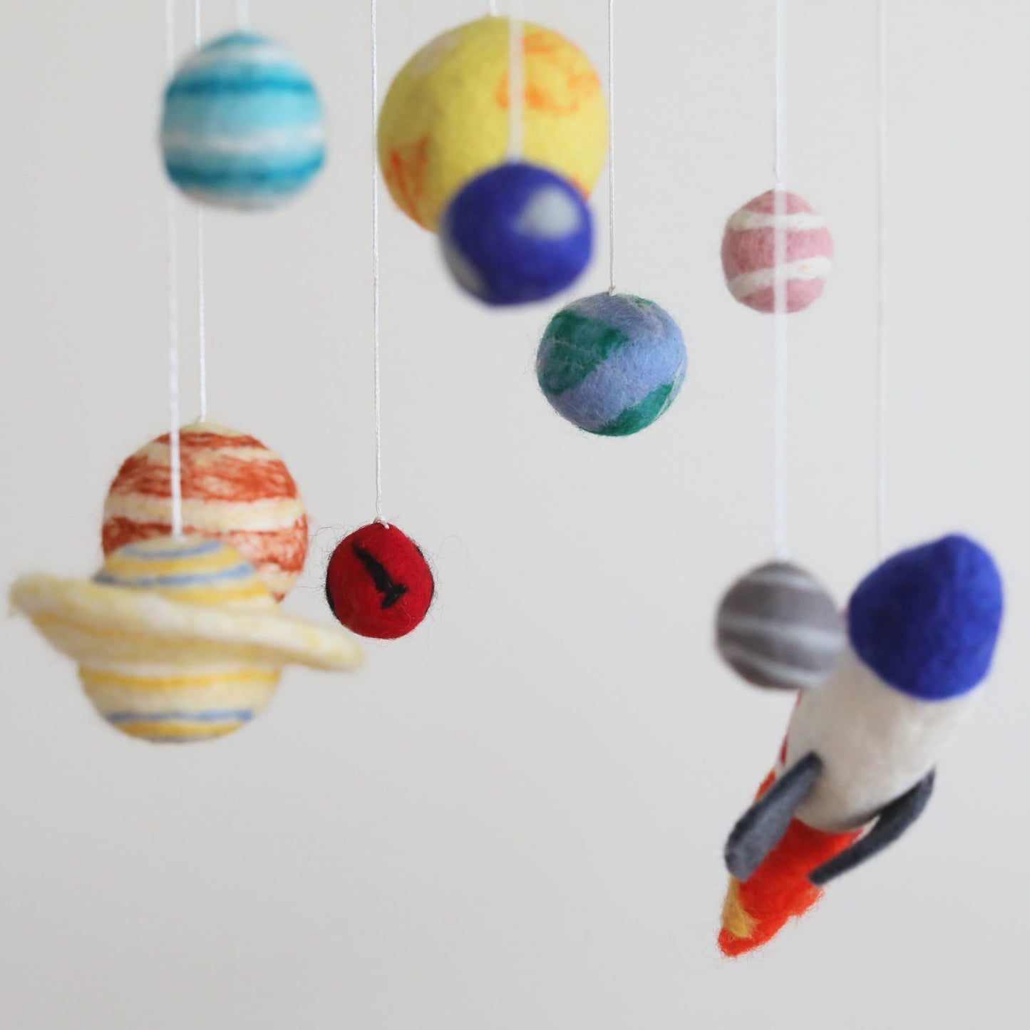 Felt Baby Mobile - Solar System