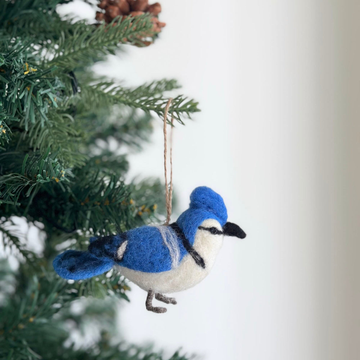 Birds of America Ornament – Handmade Wool Felt Holiday Decor