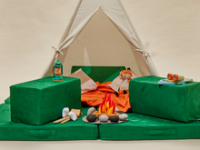 Load image into Gallery viewer, Figgy Modular Play Couch - Certified Safe Materials Made in USA
