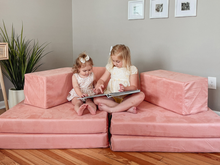 Load image into Gallery viewer, Figgy Modular Play Couch - Certified Safe Materials Made in USA
