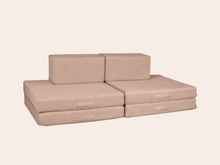 Load image into Gallery viewer, Figgy Modular Play Couch - Certified Safe Materials Made in USA
