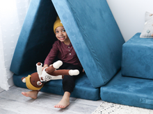 Load image into Gallery viewer, Figgy Modular Play Couch - Certified Safe Materials Made in USA
