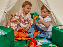 Load image into Gallery viewer, Figgy Modular Play Couch - Certified Safe Materials Made in USA
