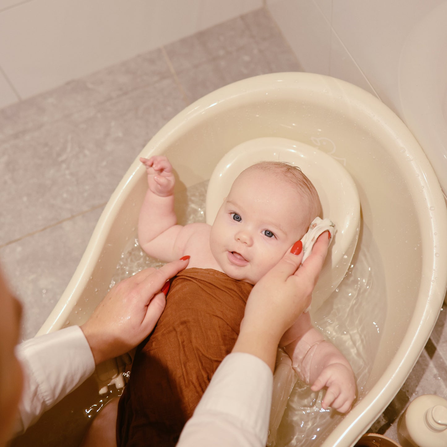 Mushie Organic Muslin Cotton Washcloth