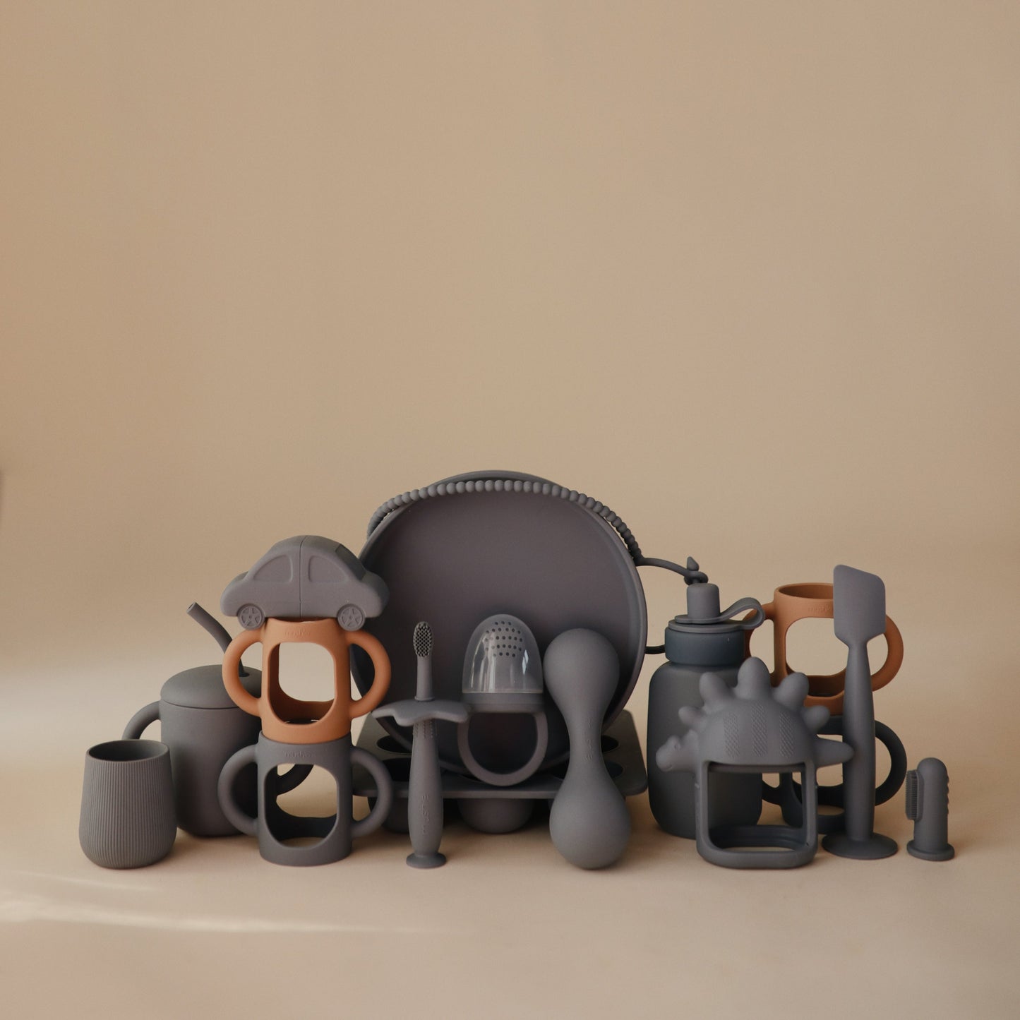 Mushie Silicone Bottle Handles