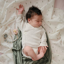 Load image into Gallery viewer, Mushie Organic Cotton Muslin Swaddle Blanket
