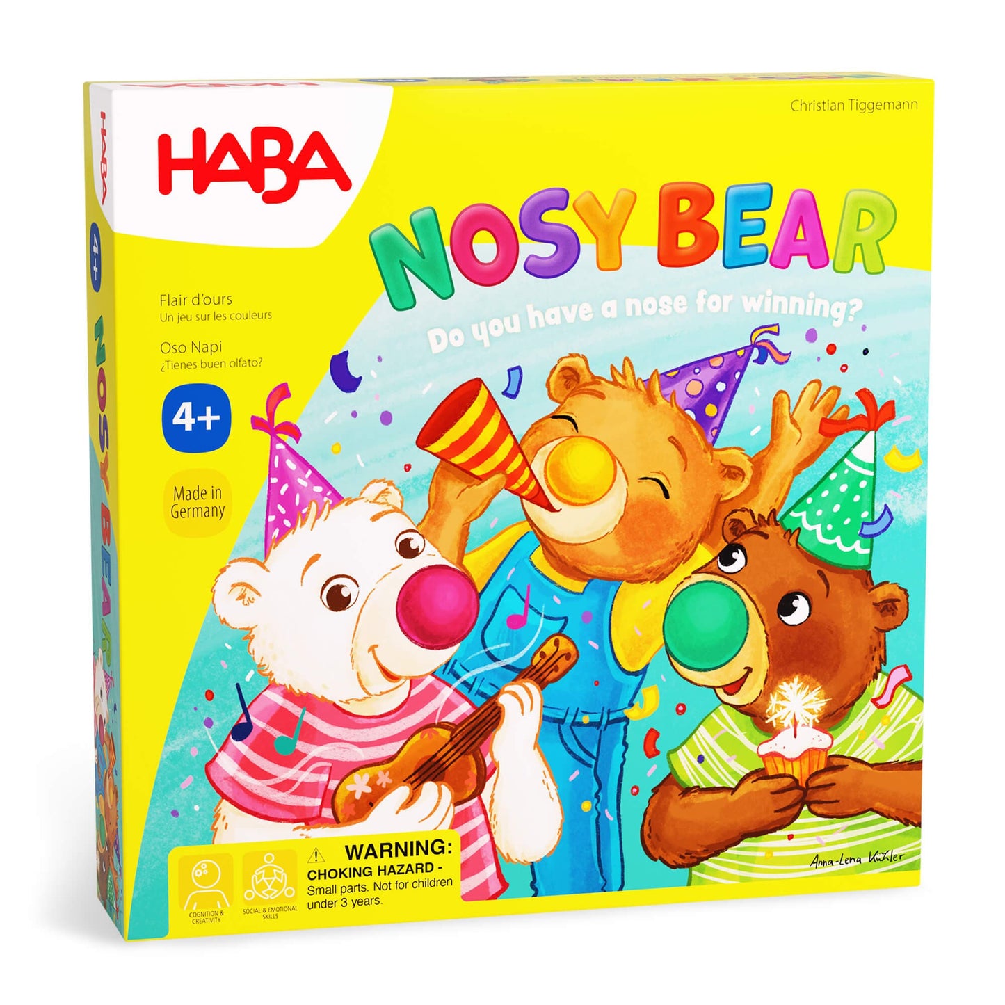 HABA Nosy Bear Board Game