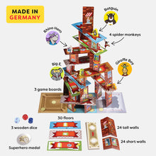 Load image into Gallery viewer, Rhino Hero - Super Battle Stacking Game

