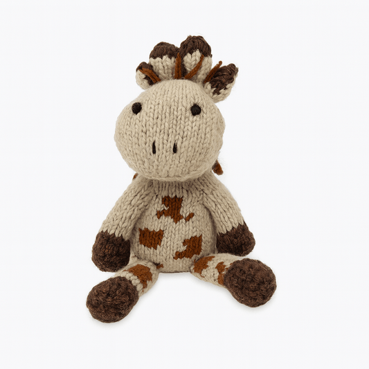 Wool Knit Buddy  | Gerald the Giraffe