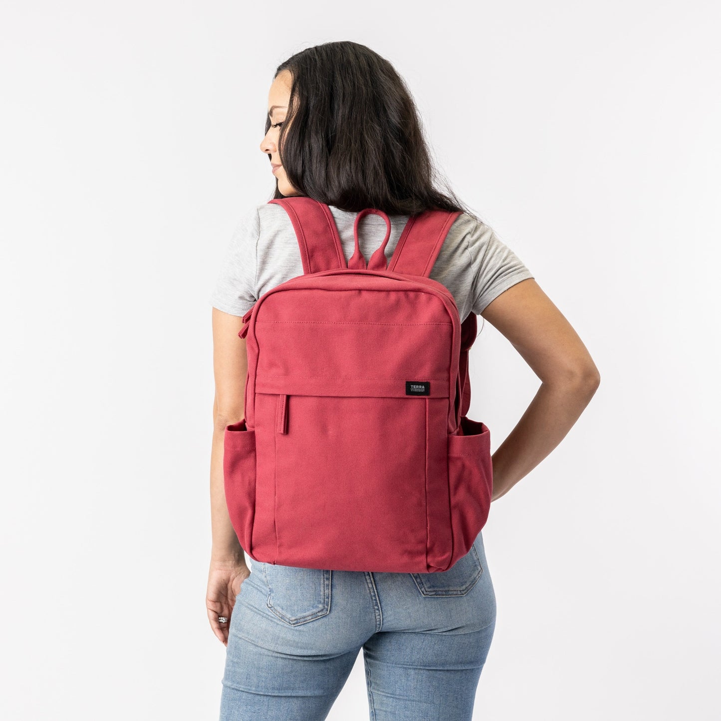 Terra Thread Earth Sustainable GOTS Organic Cotton Backpack