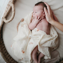 Load image into Gallery viewer, Mushie Organic Cotton Muslin Swaddle Blanket
