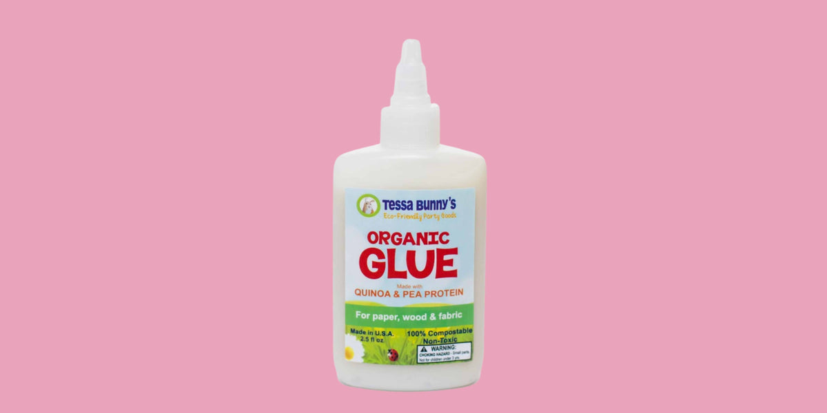 Tessa Bunny's Organic School Glue 5-Pack – Non-Toxic, Plant-Based, 3 oz Bottles