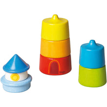 Load image into Gallery viewer, HABA Lighthouse Eco-Friendly Non-Toxic Wooden Rainbow Stacker
