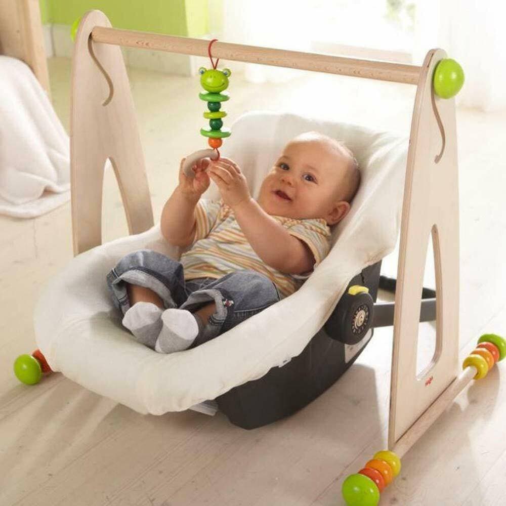 HABA Color Fun Wooden Eco-Friendly Non-Toxic Baby Play Gym Activity Center