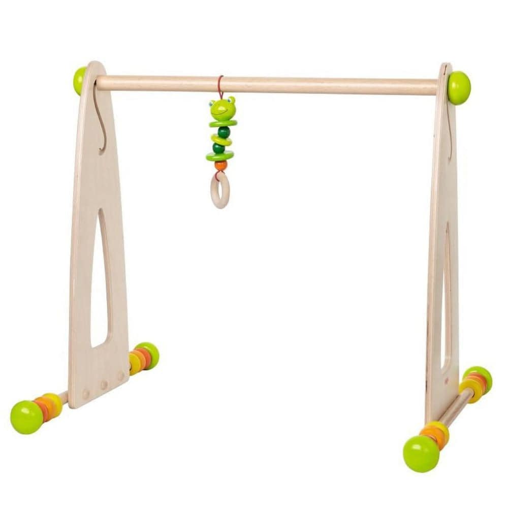 HABA Color Fun Wooden Eco-Friendly Non-Toxic Baby Play Gym Activity Center