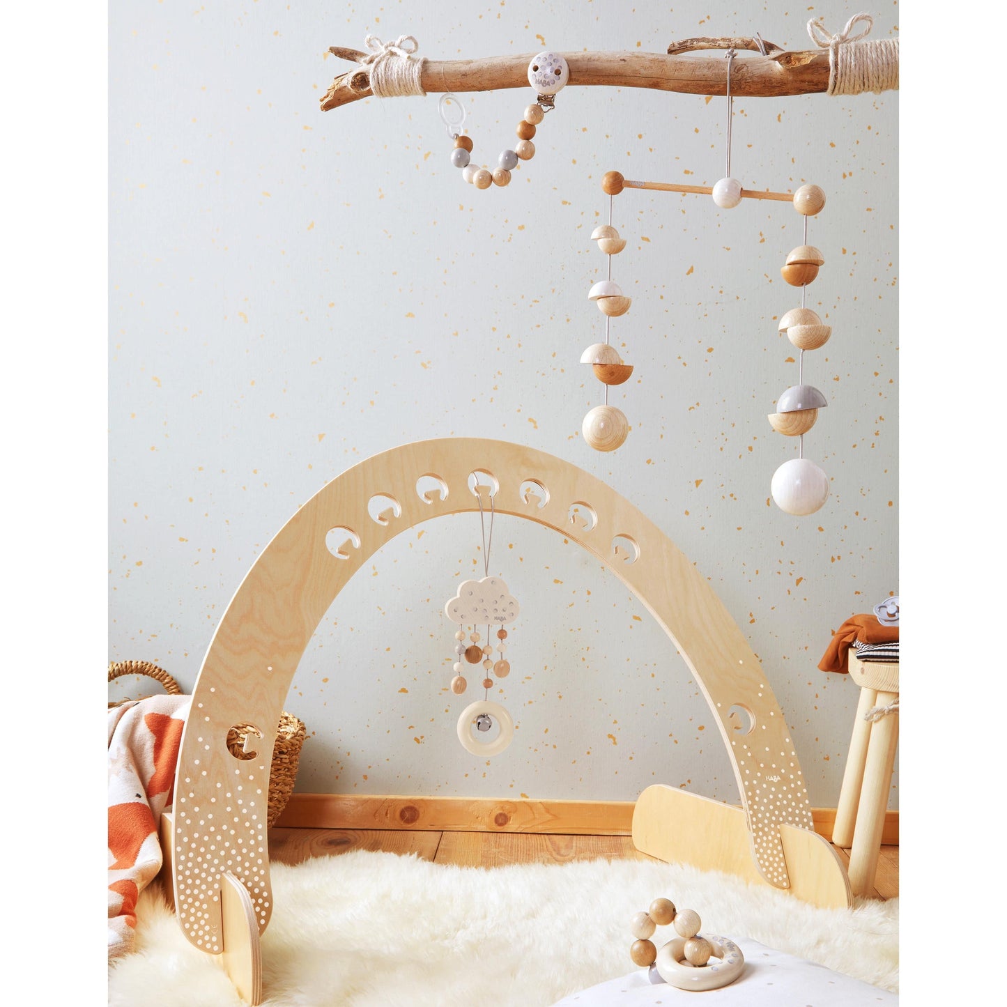 Dots Wooden Hanging Toy