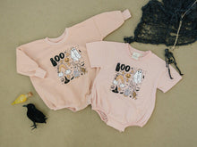 Load image into Gallery viewer, Halloween Print Organic Cotton T-Shirt Romper
