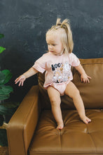 Load image into Gallery viewer, Halloween Print Organic Cotton T-Shirt Romper
