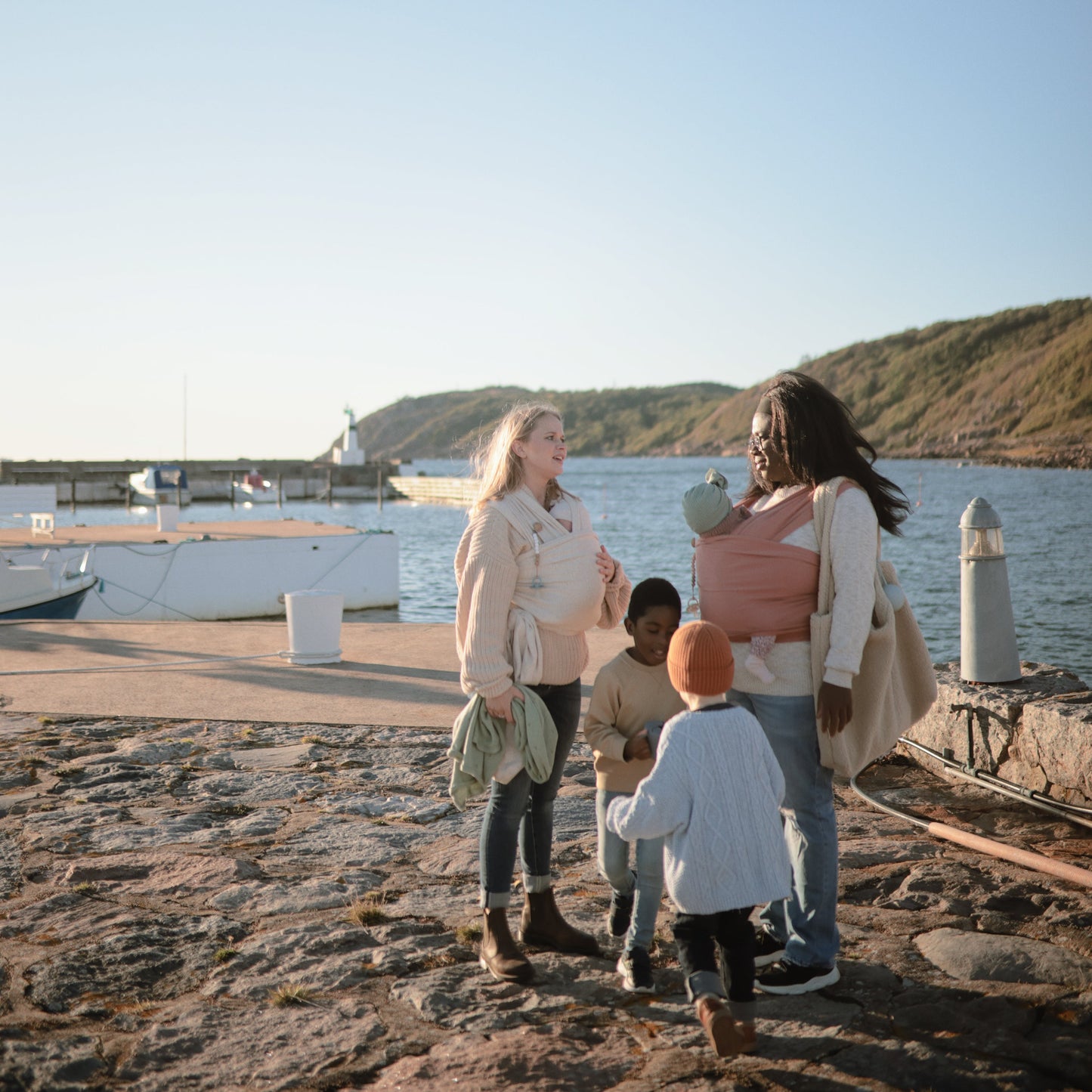 Mushie Organic Cotton Baby Wrap