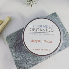 Load image into Gallery viewer, Butter Me Up Baby Butt Butter |Organic Diaper Cream | Cloth Diapers Safe

