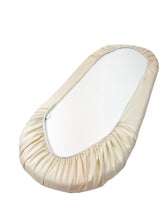 Load image into Gallery viewer, Natural Ivory Organic Cotton - Custom Made Fitted Sheet
