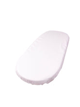 Load image into Gallery viewer, White Organic Cotton - Custom Made Fitted Sheet
