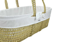 Load image into Gallery viewer, Modern Style Liner Cover for Moses Basket - Choose Fabric - Custom Made
