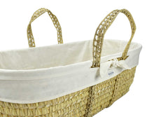 Load image into Gallery viewer, Modern Style Liner Cover for Moses Basket - Choose Fabric - Custom Made
