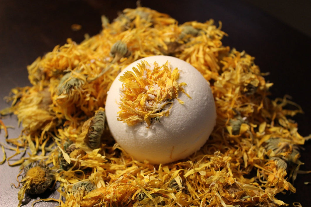 Butter Me Up Organics Baby Sick Bomb - Natural Organic Bath Soak for Congestion Relief