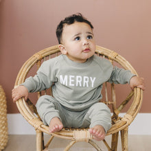 Load image into Gallery viewer, Merry Graphic Organic Cotton 2pc Jogger Set
