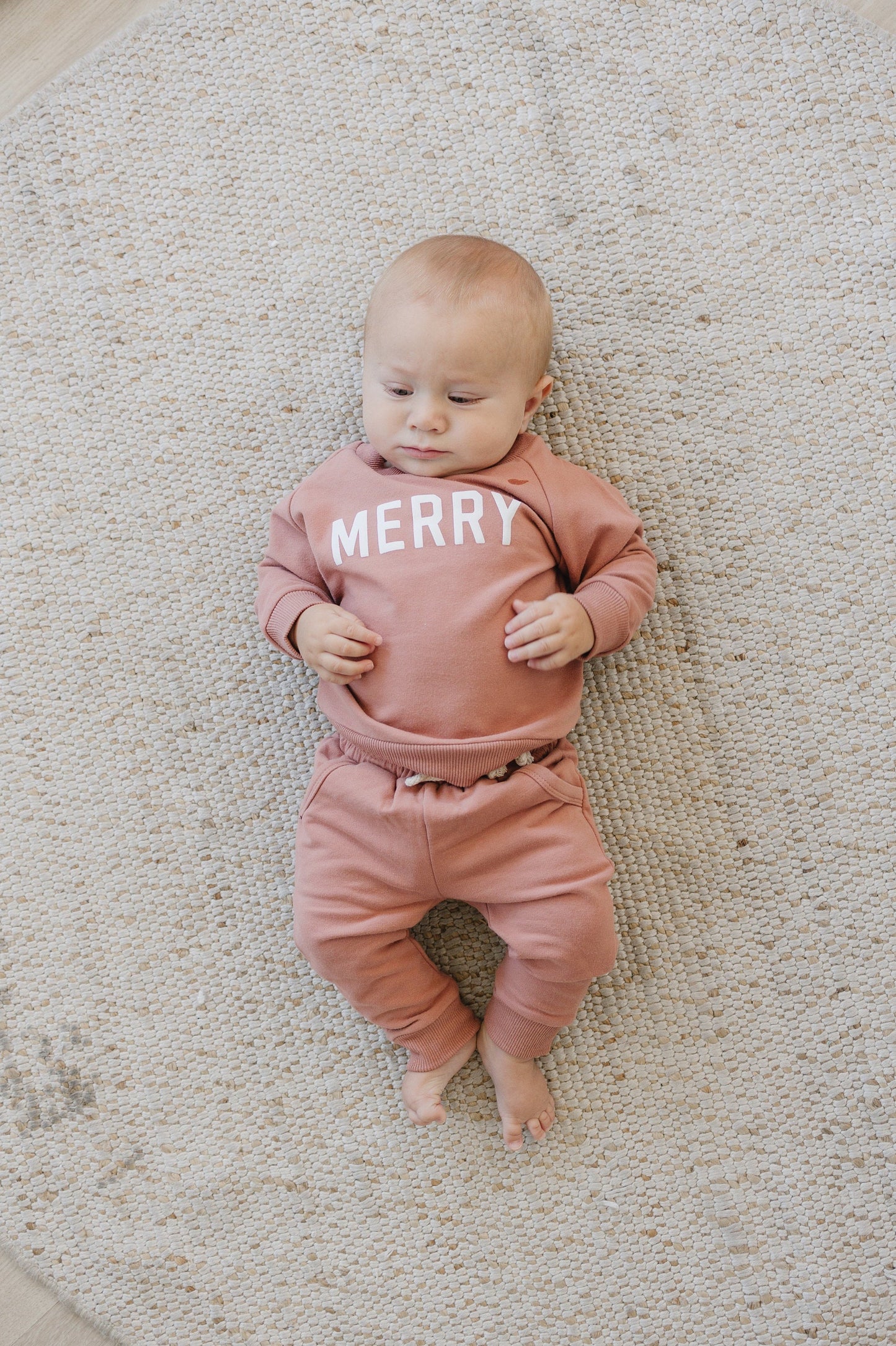 Merry Organic Cotton 2pc Jogger Set