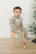 Load image into Gallery viewer, Merry Graphic Organic Cotton 2pc Jogger Set
