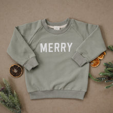 Load image into Gallery viewer, Merry Graphic Organic Cotton 2pc Jogger Set
