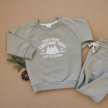 Load image into Gallery viewer, Farm Fresh Christmas Trees Organic Cotton 2pc Jogger Set
