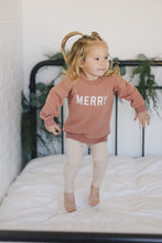 Load image into Gallery viewer, Merry Organic Cotton Crewneck Sweatshirt - Red
