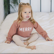 Load image into Gallery viewer, Merry Organic Cotton Crewneck Sweatshirt - Red
