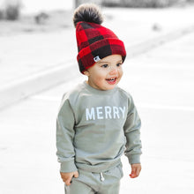 Load image into Gallery viewer, Merry Graphic Organic Cotton 2pc Jogger Set
