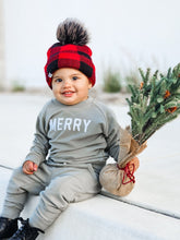 Load image into Gallery viewer, Merry Graphic Organic Cotton 2pc Jogger Set
